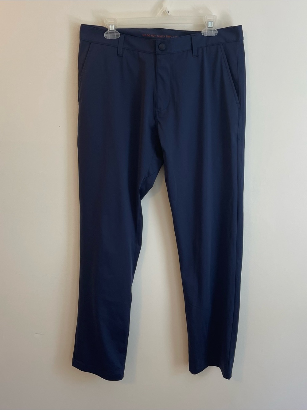Rhone Commuter Five Pocket Pants Mens 33 Straight Blue Golf Stretch Comfortable